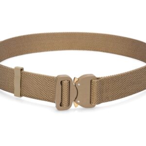 Bayonet BCOM38-CB Pas średnio-sztywny COMBAT Coyote Brown o szerokości 38mm metalowa klamra Cobra® 9kN