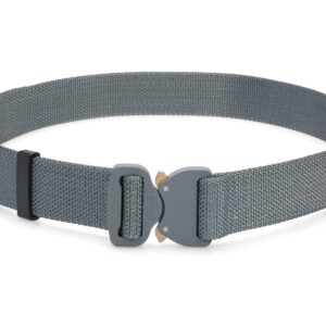 Bayonet BCOM38-GR Pas średnio-sztywny COMBAT Szary o szerokości 38mm metalowa klamra Cobra® 9kN