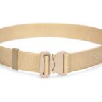 Bayonet BCOM45-BG Pas średnio-sztywny COMBAT Beżowy o szerokości 45mm metalowa klamra Cobra® 9kN