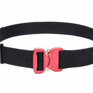 Bayonet BOUT38-BLI Pas miękki OUTDOOR Czarny o szerokości 38mm metalowa klamra Cobra® 9kN pink