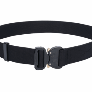 Bayonet BOUT38-BLK Pas miękki OUTDOOR Czarny o szerokości 38mm metalowa klamra Cobra® 9kN KTL mosiężne uszka