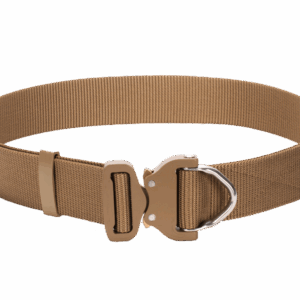 Bayonet BSPOD45-CB Pas średnio-sztywny plus SPOTTER D Coyote Brown o szerokości 45mm wzmocniona metalowa klamra Cobra® D-ring 18kN