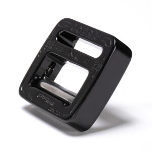 AustriAlpin FC25CF-K CZARNA KTL klamra nierozłączna metalowa COBRAFRAME z belką samozaciskową 9kN do taśm 25mm