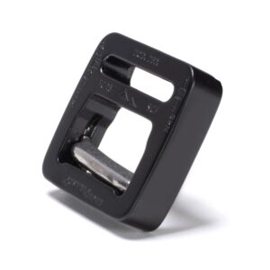 AustriAlpin FC25SCF-K CZARNA KTL klamra nierozłączna metalowa COBRAFRAME z belką samozaciskową 9kN do grubszych taśm 25mm