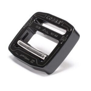 AustriAlpin FC38SCF-K CZARNA KTL klamra nierozłączna metalowa COBRAFRAME z belką samozaciskową 9kN do grubszych taśm 38mm