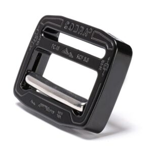 AustriAlpin FC45SCF-K CZARNA KTL klamra nierozłączna metalowa COBRAFRAME z belką samozaciskową 9kN do taśm 45mm poszerzona