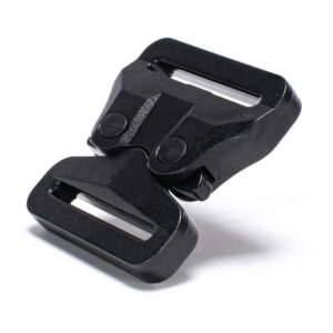 ITW Nexus FG45MFF CZARNA niewykrywalna na bramkach polimerowa klamra GT Cobra® 2,5kN dwustronnie zaszywana do taśm 45mm