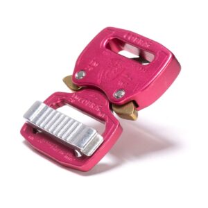 AustriAlpin FM20IVF PINK anodowana leciutka klamra metalowa Cobra® Fashion Model 2kN do taśm 20mm