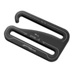 AustriAlpin DY38K-G+L CZARNY KTL G-Hook 1,5kN sprzączka do taśm 38mm